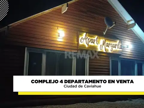 Complejo de 4 dptos en venta  - caviahue