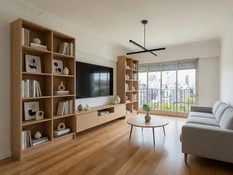 Venta 3 Ambientes Recoleta con Dependencia y Doble Circulacion