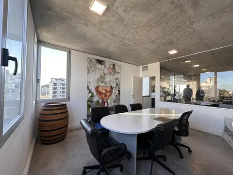 Oficina con cochera en venta, Saavedra - Planta libre, edificio corporativo y terraza