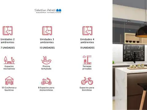 Departamento en Venta de 1 dormitorio