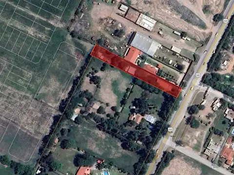 Cerrillos. Recta de Cánepa. RN 100