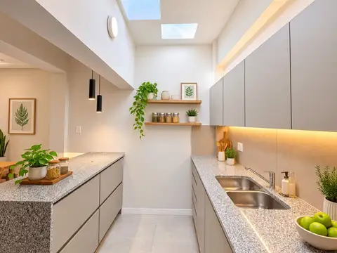 Departamento 5 ambientes con 2 baños
