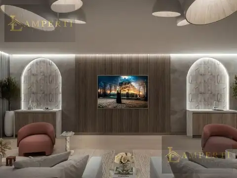 Departamento 3 ambientes con 2 baños