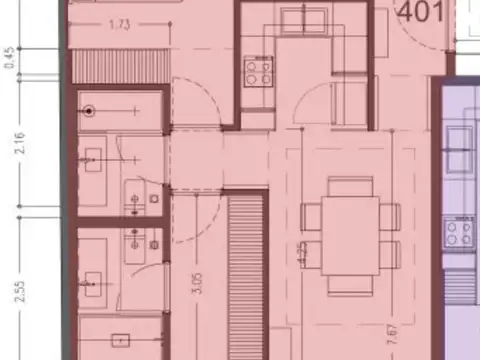 Departamento en Venta de Monoambiente