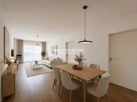 Venta 3 ambientes a estrenar con balcón y patio en Versalles
