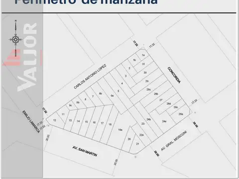 San Martin Av.  al 6900