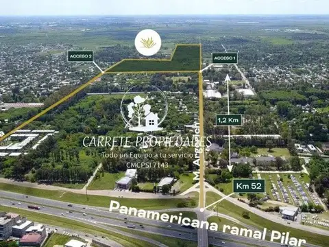 Terreno / Lote en venta de 375m2 Barrio La Posta Pilar. Pilar.