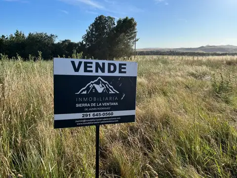 Terreno / Lote en venta de 1600m2 ubicado en Sierra de la Ventana