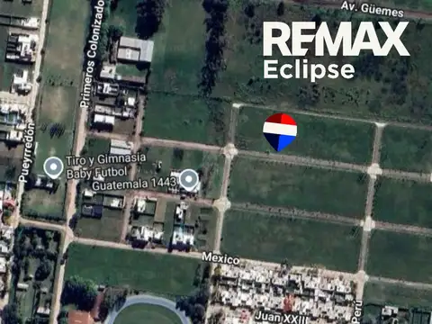 LOTE EN VENTA  NUEVA ITALIA