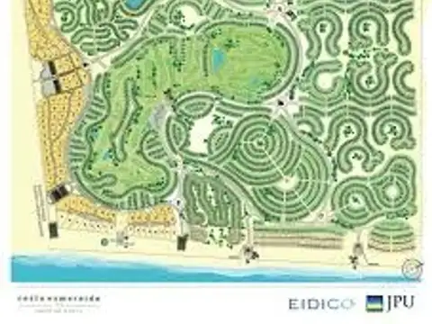 Lote en venta en barrio costa esmeralda