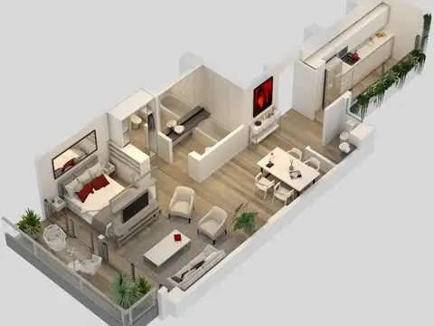 Departamento en Venta al Norte