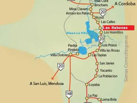 Terreno en Venta en Las Rabonas, USD 41.125