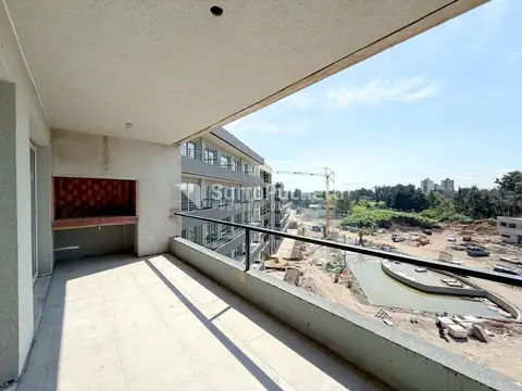 Venta departamento 2 ambientes con balcon y parrilla en La Renata Golf ( UF 426)