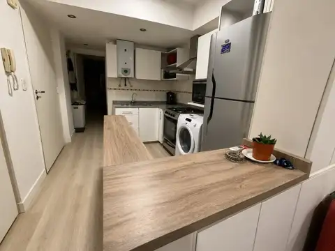 Departamento 2 ambientes con 1 baño