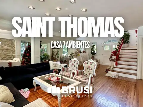 Casa 7 ambientes con pileta en  venta en Saint Thomas Sur