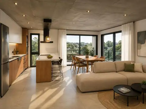 Departamento 3 ambientes con 2 baños