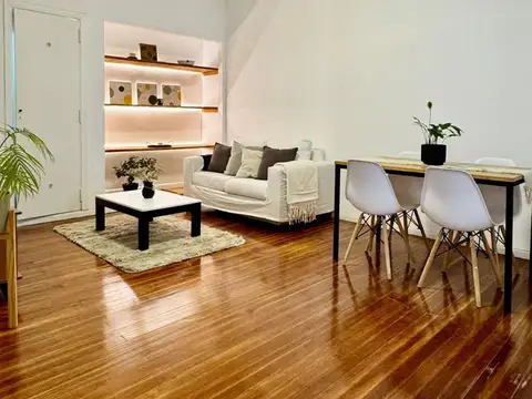 Departamento 2 ambientes con 1 baño