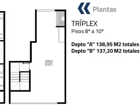 Departamento en Venta de 3 ambientes