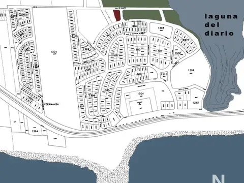 Terreno en Venta en Laguna del Diario, USD 260.000