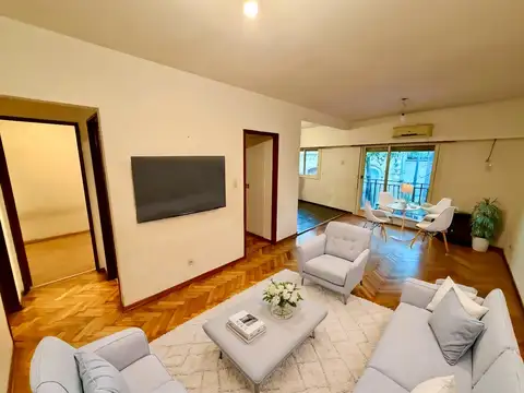 VENTA DPTO SEMIPISO 5 AMB, CON BALCÓN, PATIO Y COCHERA