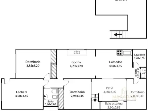 Depto Tipo Casa en Venta en Villa Luzuriaga, USD 90.000