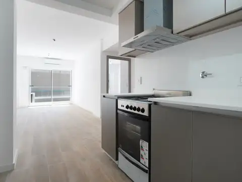 Departamento 2 ambientes con 2 baños