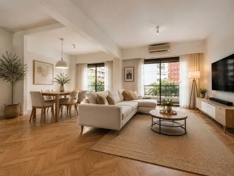 Venta Depto 4 ambientes con cochera Av Libertador