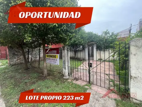 CASA EN VENTA – LOTE PROPIO – POSIBILIDAD DE AMPLIACIÓN – VILLA SARMIENTO