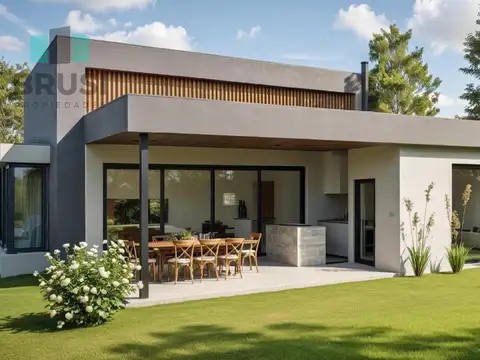 Casa 4 ambientes con 2 baños