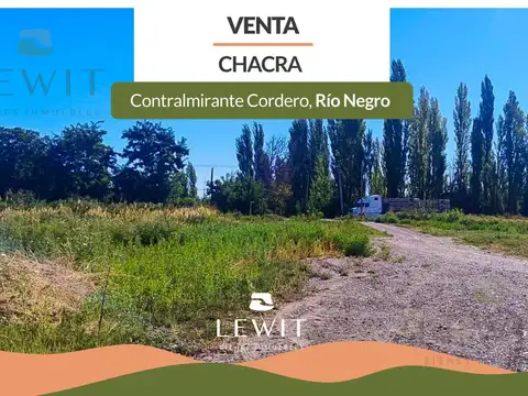 Chacra en venta de 11ha en Contralmirante Cordero.