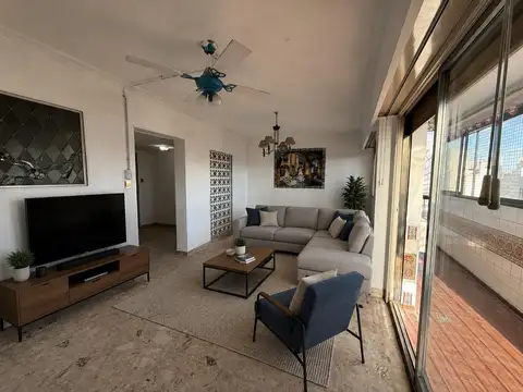 Departamento 3 amb, frente Chacarita apto crédito, balcon