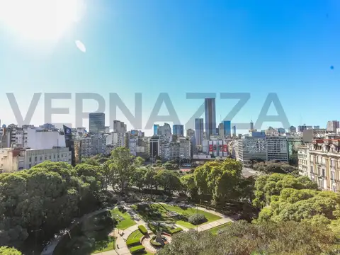 Sin muebles - Alquiler Dúplex 3 ambientes con terraza y cochera frente a Plaza Libertad