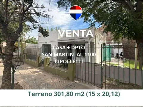 VENTA CASA A REFACCCIONAR CIPOLLETTI