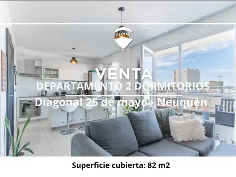 VENTA DEPARTAMENTO 2 DORMITORIOS CENTRO NEUQUEN