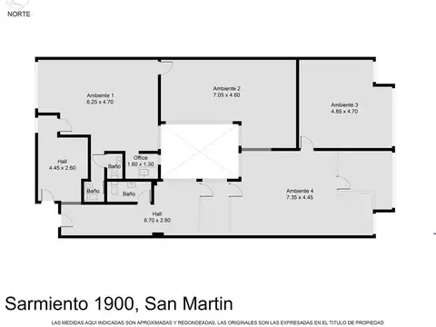Oficina en Venta en Centro, USD 165.000