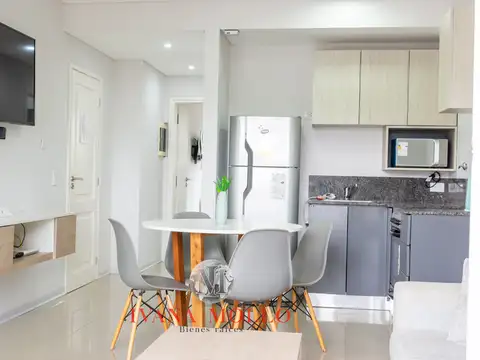 Departamento 2 ambientes con 2 baños