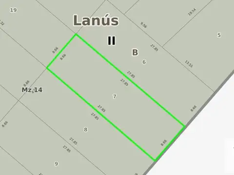 Terreno en Venta de 241,0 m2