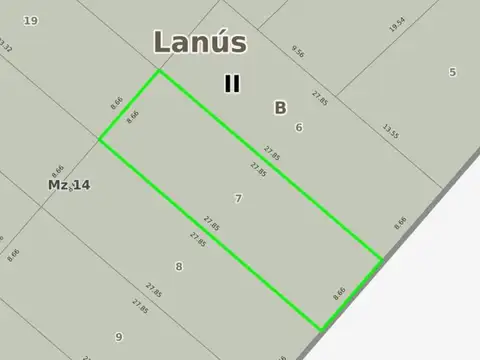 Terreno en Venta de 241,0 m2