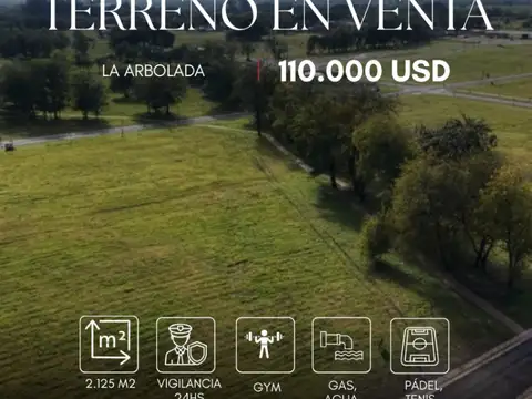 Terreno en venta de 2125m2 ubicado en San Lorenzo Chico, La Arbolada