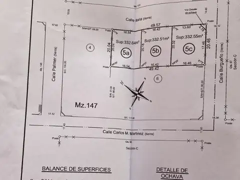 Terreno en Venta de 332,0 m2