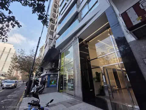 Almagro - Venta semipiso de 3 ambientes a estrenar en piso 8° al frente, con palier privado y balcon sobre avenida y amenities. Entrega inmediata.