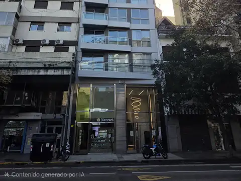 Almagro a Estrenar venta 2 ambientes 47 m2 contrafrente amplio estar cocina separada baño completo muy luminoso balcon amenities