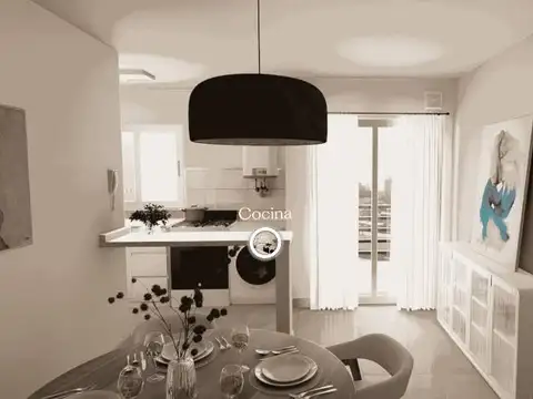 Departamento en Venta de 1 dormitorio