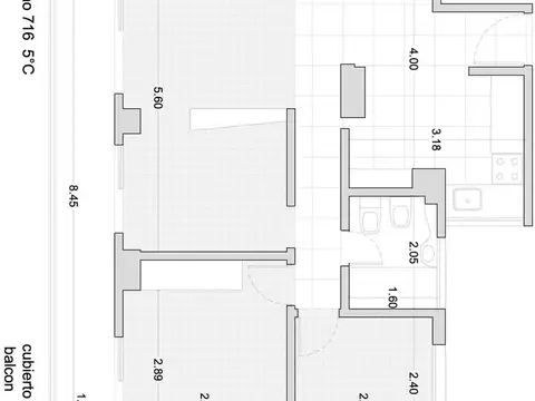 Departamento en Venta de 3 ambientes