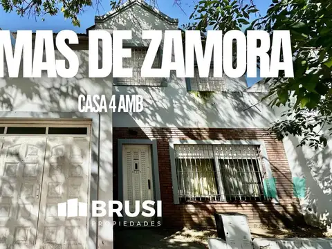 CASA EN VENTA EN LOMAS DE ZAMORA - 7 AMBIENTES - CON PARQUE