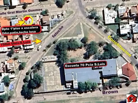 Departamento en Venta de 3 ambientes