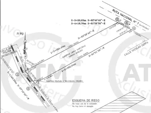 Lateral Sur Del Acceso Este