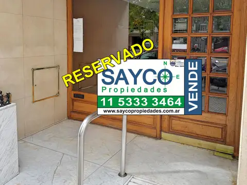 RESERVADO / RESERVADO / RESERVADO / Depto 2 Amb con Balcón Sup: 45m² m Subte.