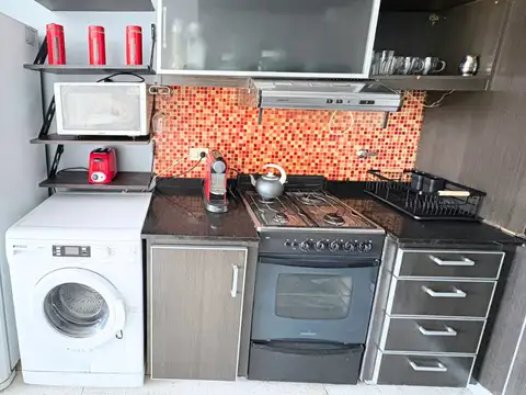 Departamento Monoambiente, Moderno y Luminoso, Amoblado y Equipado