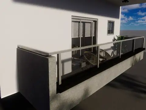 Depto. 3 amb 2º Piso UF 6 al frente c/balcon.